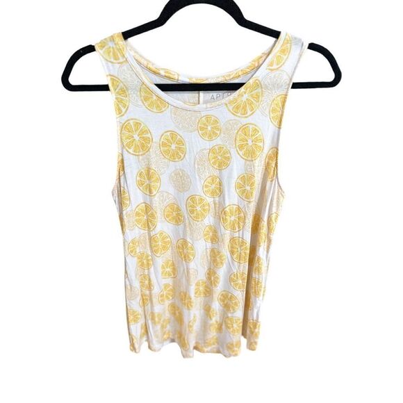 Apt 9 Essentials Lemon Tank Top - Picture 1 of 7